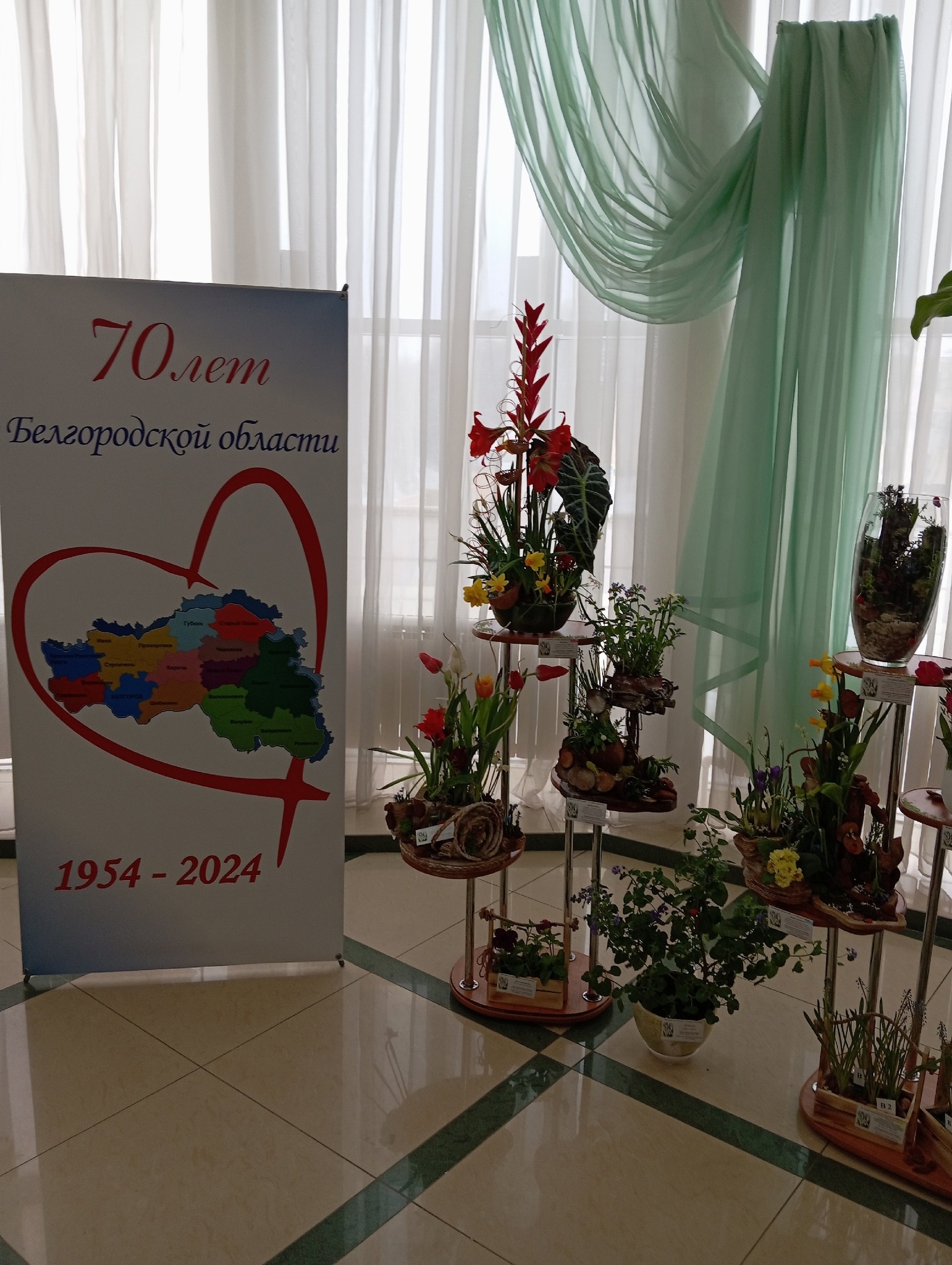 Областная   выставка  – конкурс   выгоночных  цветочно – декоративных растений «Приближая дыхание весны…».